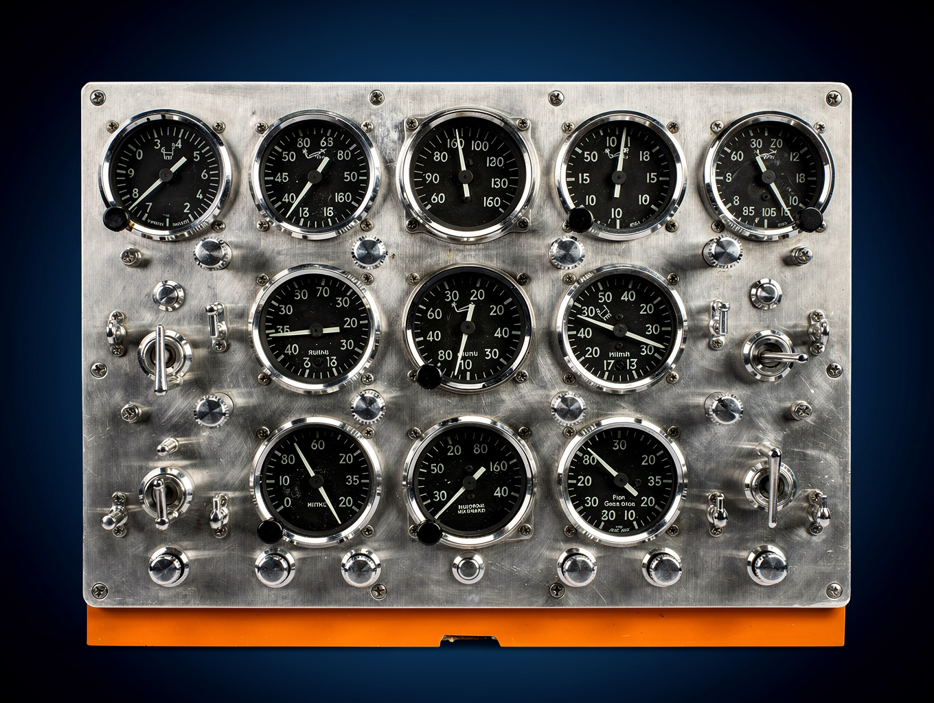 Technical flight deck instrumentation